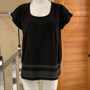 Calvin Klein short sleeve blouse top